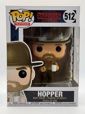 NWT Funko Pop Television Stranger Things Season 1 Hopper (512)